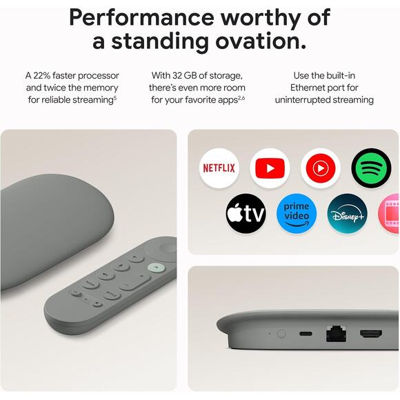 Brand New, Sealed Google TV Streamer (4K) - HAZEL (Google Store Exclusive) - Picture 2 of 3